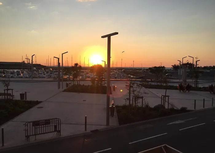 Vue Port Et Valras-Plage